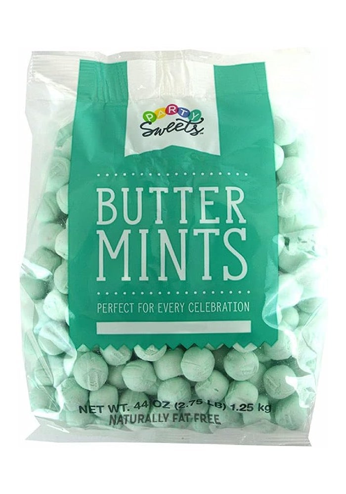 Party Sweets Mint Green Buttermints - 2.75 Pound Bag - Image 1
